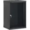 Intellinet 19 inch Wall-Mount Cabinet, Basic Line, 15U, 400 mm Depth, Black RAL 9005 716710