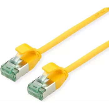 ROLINE RM U/FTP Patch Cable Cat.6A Class EA SLIM Yellow 1m 21.45.3323
