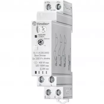 Finder Electronic Dimmer Slave Unit 230V AC 400W 15.11.8.230.0400
