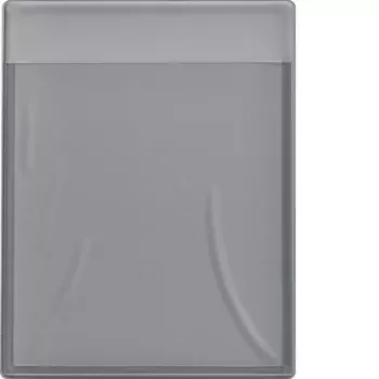 HAGER FZ757A4 DIN A4 Reinforced Document Wallet with Expansion Gusset, Self-Adhesive