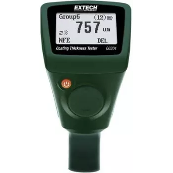 Extech CG304 Coating Thickness Gauge 0-2000 µm with Bluetooth and USB