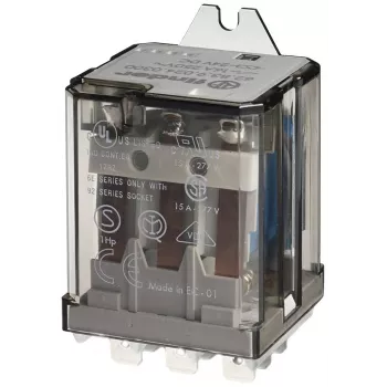Finder 62.83.9.110.4009 plug-in relay 110 V DC 16 A 3PDT