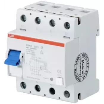 ABB F204B+ 63A 30mA 4-Pole Residual Current Circuit Breaker (RCCB) Type B+ 2CSF204701R1630
