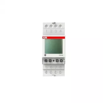 ABB DWA2 Astronomical Twilight Switch 2-Channel DIN Rail 16A 230V AC 2CSM222501R1000