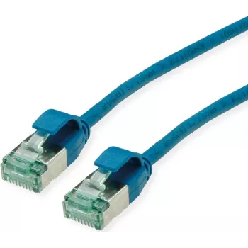 ROLINE RM U/FTP Cat.6A Slim Patch Cable, Blue, 1m 21.45.3343