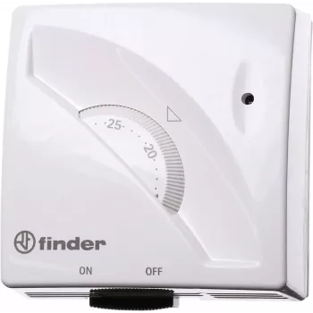 Finder 1T.01.1 Surface-Mounted Room Thermostat 7 to 30 °C (1T011)