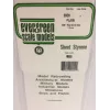 Evergreen Polystyrene Sheet 300 mm x 150 mm x 0.13 mm, White, 3-Pack (9009)