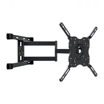 Vivanco Full-Motion TV Wall Mount for 32-65 inch Screens up to 45 kg, VESA 200x200 to 600x400, Black VVTVFMOR65INCH45KG
