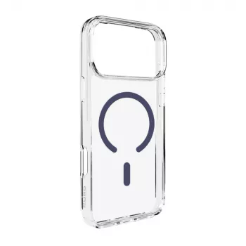 PURO Icon MagSafe Transparent Case for Apple iPhone 17 Pro – Transparent Blue