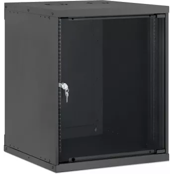 Intellinet 19 inch Network Wall-Mount Enclosure, Basic Line, 12U, 560 mm Depth, Black RAL 9005 716758