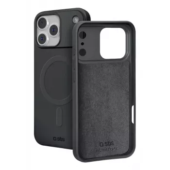 SBS Instinct Mag Case for iPhone 18 Pro / 17 Pro, MagSafe-compatible, Black