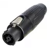 Neutrik NLT8FXX-BAG 8-Pole speakON Cable Connector, Socket, Black