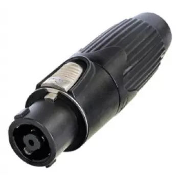 Neutrik NLT8FXX-BAG 8-Pole speakON Cable Connector, Socket, Black