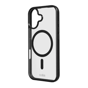 SBS Case Apple iPhone 17 Transparent Black MagSafe-compatible TEMAGCOLIP1763K