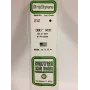 Evergreen 212 polystyrene round rod 2 mm x 350 mm, 6 pieces