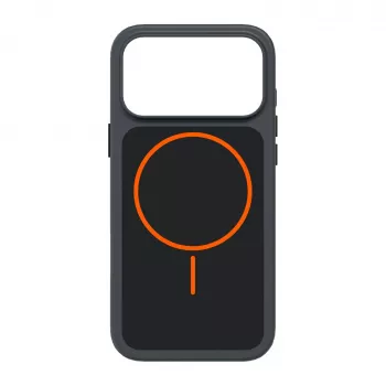 SBS D3O Core Case for iPhone 18 Pro Max / 17 Pro Max, MagSafe Compatible, Black-Orange