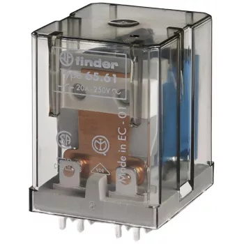 Finder 65.61.9.008.4300 Power PCB Relay, 8 V DC Coil, 30 A, 1 NO