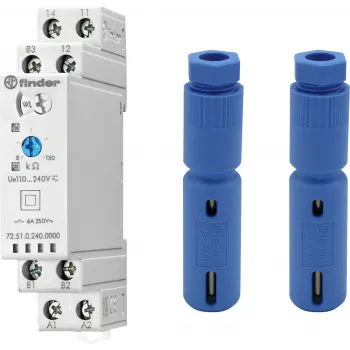 Finder Level Monitoring Relay 72 Series, 2 Changeover, 240V AC, Conductive Liquids 725102400000PQA