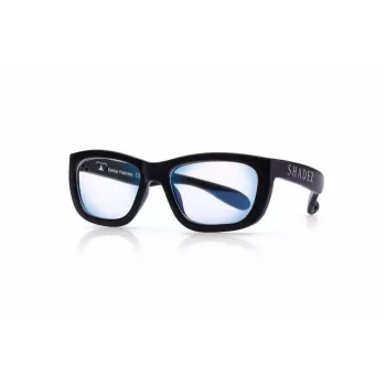 SHADEZ Blue Light Black Teeny Children's Blue Light Filter Glasses, 3-7 Years