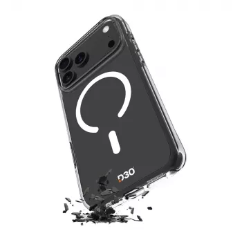 PURO Impact Clear D3O Bio Case for Apple iPhone 17 Pro, MagSafe Compatible, Transparent (PUIPC17P63IMPCLD3OTR)