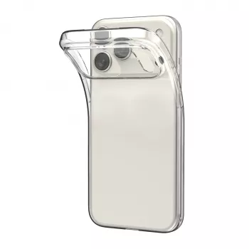 PURO Case Apple iPhone 17 Pro Max Transparent TPU Ultra-Slim 0.3 Nude
