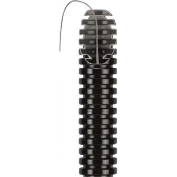 GEWISS DX15125R Flexible Corrugated Conduit 25mm Black 75m with Pulling Wire