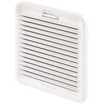 Finder 7F.02.0.000.5000 Exhaust Filter for 7F.20 Series Enclosure Fans, G3, IP54, Light Grey