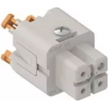 ILME CKSHF03 Female Insert 3P+PE Silver SQUICH 10A 400V