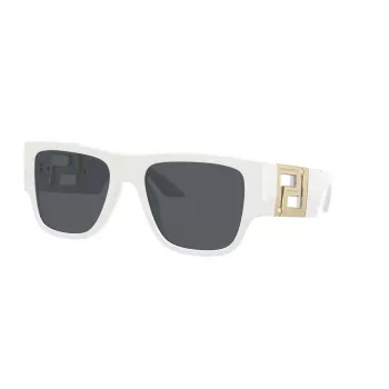 Versace VE4403-314-87 Women's Cat-Eye Sunglasses, Grey Lenses, 57mm