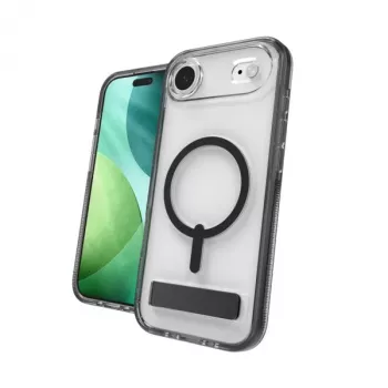 ZAGG Santa Cruz Snap KS Case with Kickstand for iPhone Air MagSafe-compatible (Jet Black)