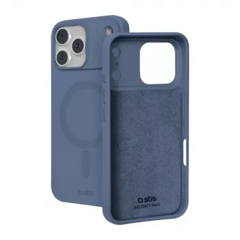 SBS Instinct Mag Case for iPhone 18 Pro / 17 Pro MagSafe-compatible - Blue
