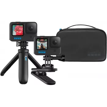 GoPro Travel Kit AKTTR-002-VN Accessory Kit (Shorty, Sleeve + Lanyard, Compact Case)