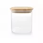 IBILI 800 ml Rectangular Airtight Food Container with Lid, BPA-Free, Transparent