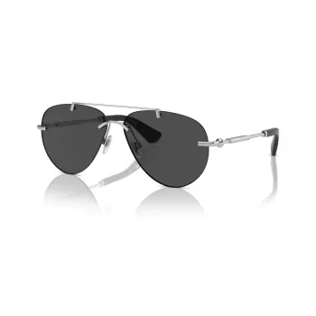 Burberry BE31511316876 Women's Aviator Sunglasses, Gold Frame, Brown Gradient Lenses, 60mm