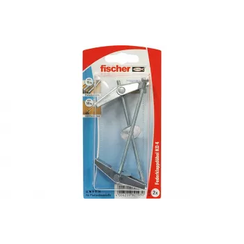 Fischer 084341 KD 4 K NV Cavity Wall Plug with Hook Screw, 105 mm, 1 Set