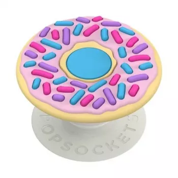PopSockets PopGrip Standard – Donut Design, Interchangeable Phone Grip & Stand