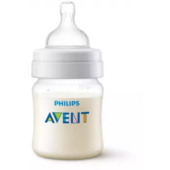 Philips AVENT Anti-Colic Baby Bottle 125 ml with Newborn Teat, 0m+