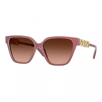 Versace Women's Cat-Eye Sunglasses VE4471BF54755 Havana/Dark Grey 56/16/140 mm