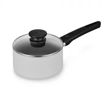 Brabantia Indu+ Sauce Pan 16 cm, Non-Stick, Light Grey (237041)