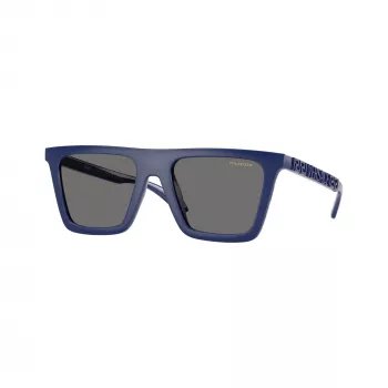 Versace Women's Cat-Eye Sunglasses VE4468U545081 Black Grey 53/18/140 mm