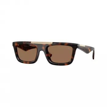 Burberry BE4451U300273 Men's Sunglasses, Square, Acetate, Havana, Brown Gradient Lens, 54-21-140
