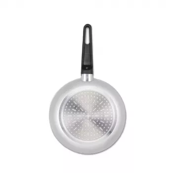 Brabantia Indu+ Frying Pan 24 cm, Non-Stick, Light Grey