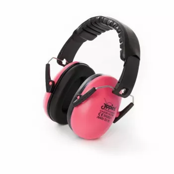 Jippie's Noise Protection Earmuffs for Children, Pink