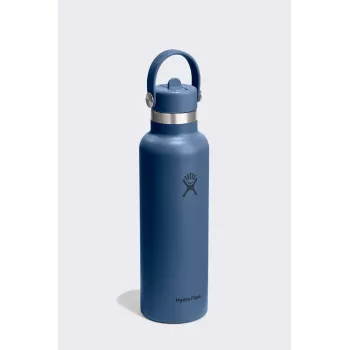 Hydro Flask 21 Oz Standard Flex Straw Cap Water Bottle - Harbor Blue