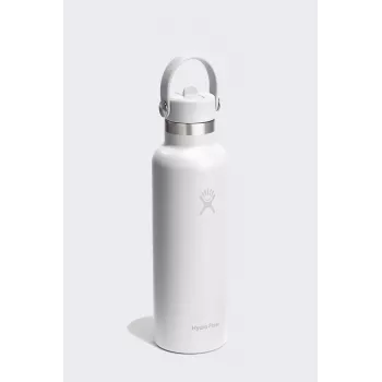 Hydro Flask 21 Oz Standard Flex Straw Cap (621 ml) – White