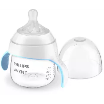 Philips Avent Natural Response Training Cup 150 ml, Medium Flow Teat, 6m+
