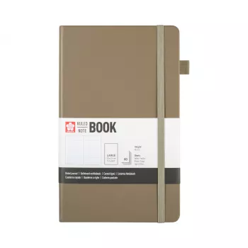 Sakura notebook A5 ruled, dark grey hardcover, 160 pages 94147003