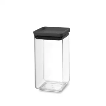 Brabantia Make & Take rectangular food container 1.6 L Dark Grey
