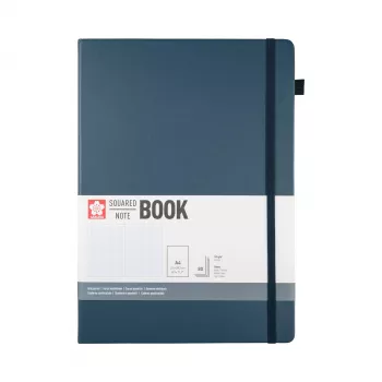 Sakura notebook A4 squared, Dark Indigo hardcover, 160 pages, 1 pc (94156805)
