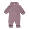 Lodger Skier Teddy Baby Romper, Size 62, Rosé